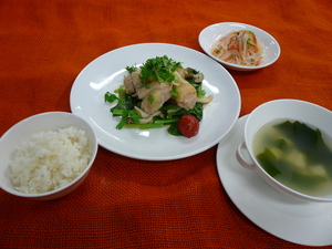 ６月28日　蒸し鶏の葱生姜風味.JPG